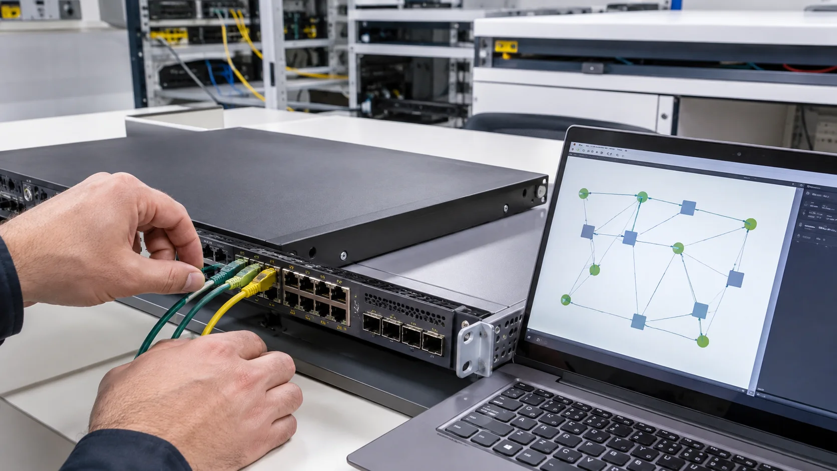 Illustrative network-security laboratory